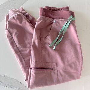Small mineral mauve Figs Joggers Petite